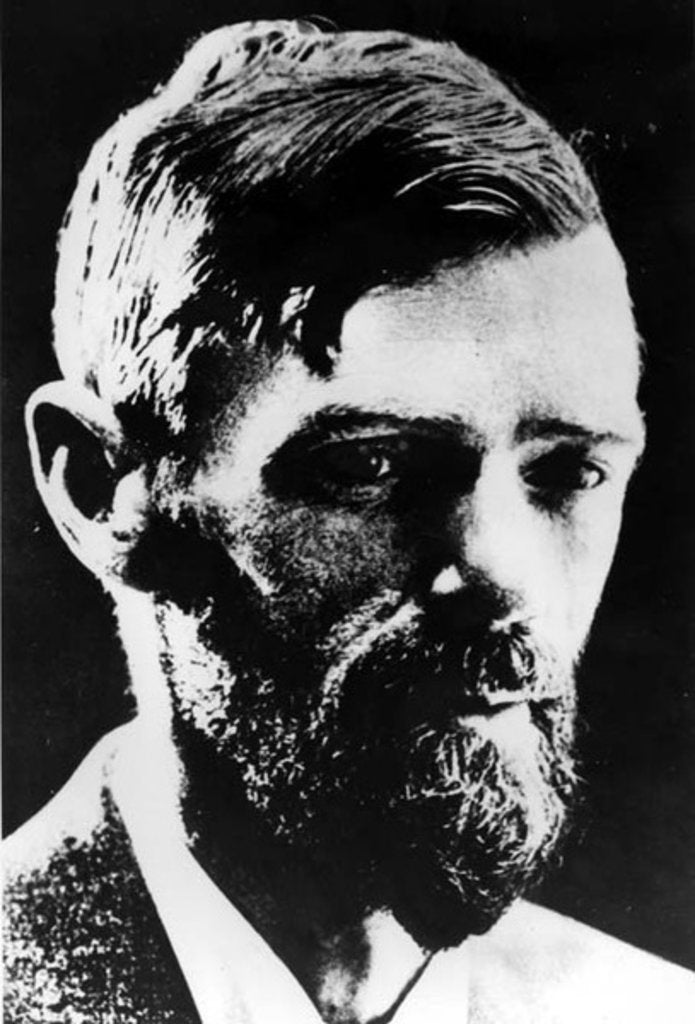 Detail of David Herbert Lawrence by English Photographer