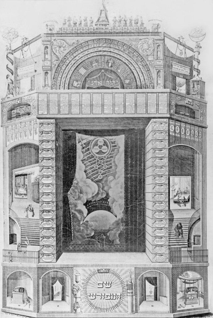 Detail of Jewish history by School Jewish