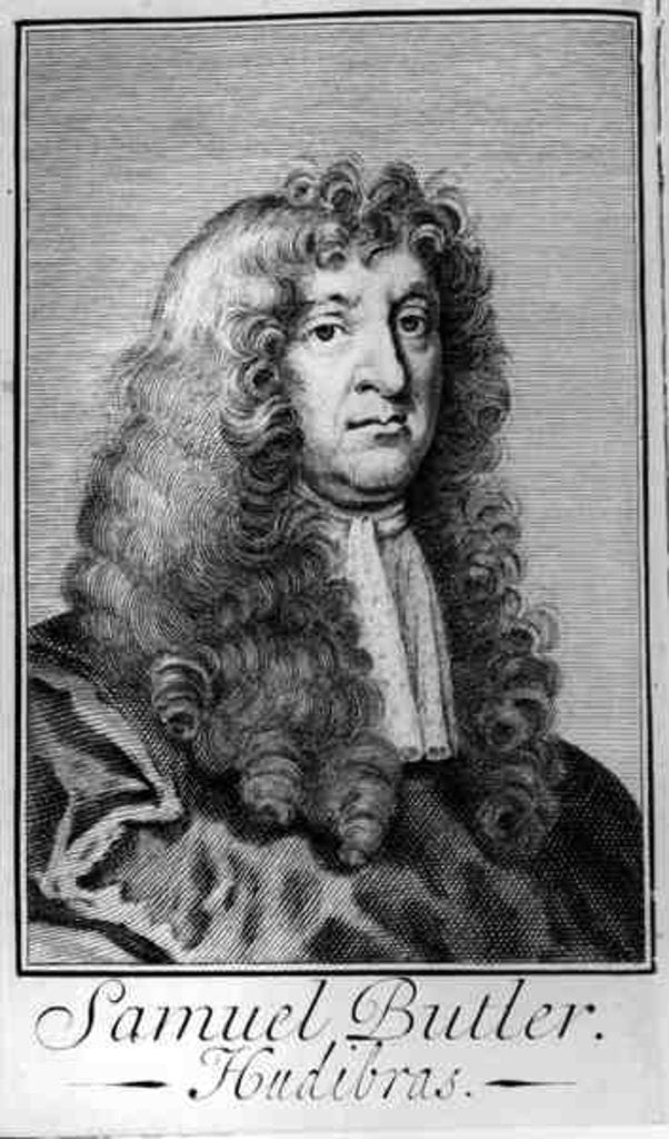 Detail of Samuel Butler by English School