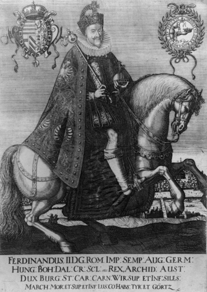 Detail of Ferdinand II, Holy Roman Emperor by German School