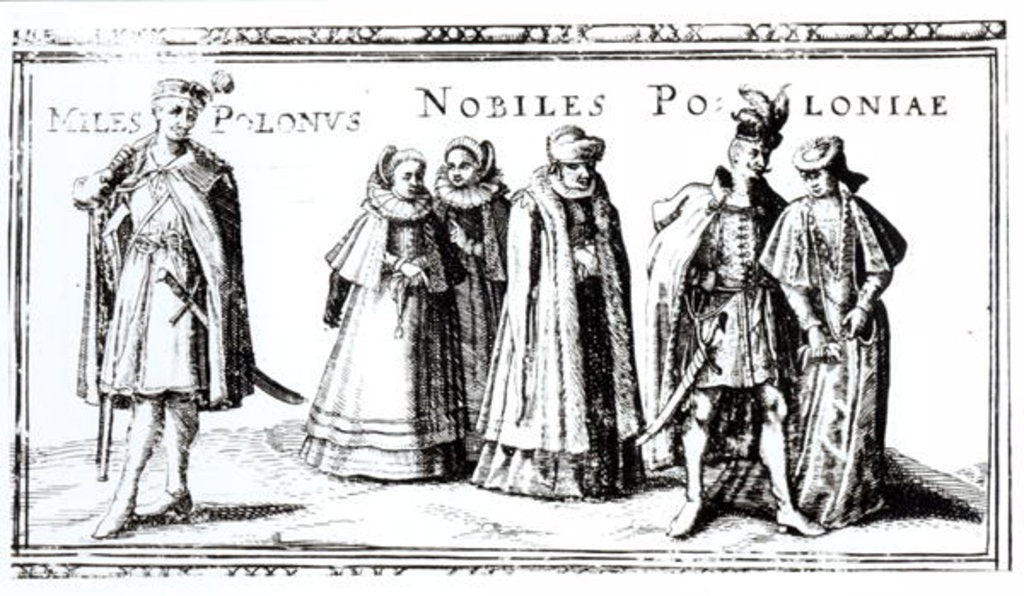 Detail of Polish Nobility by Polish School
