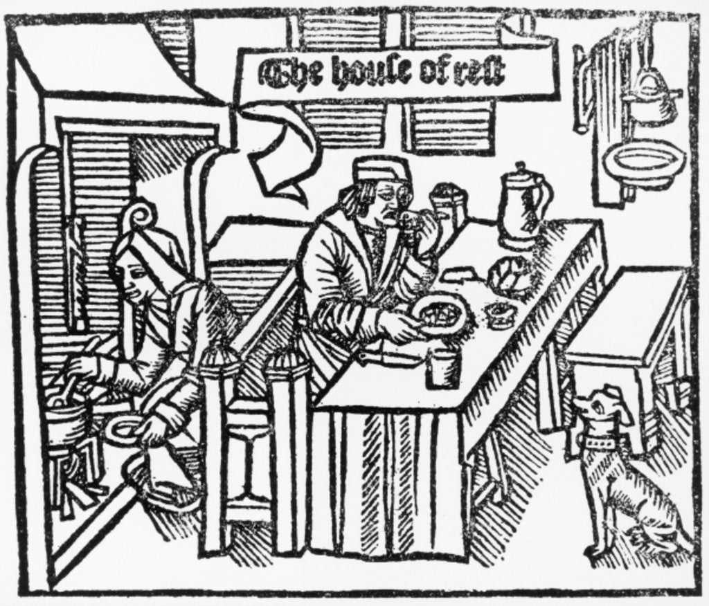 Detail of The House of Rest by English School