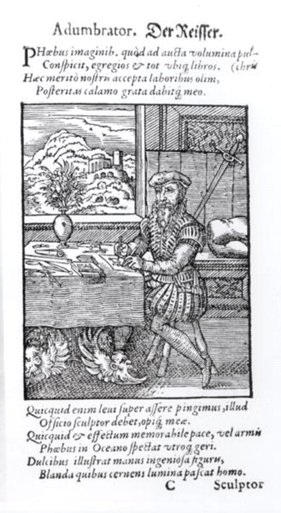 Detail of The Illustrator. by German School