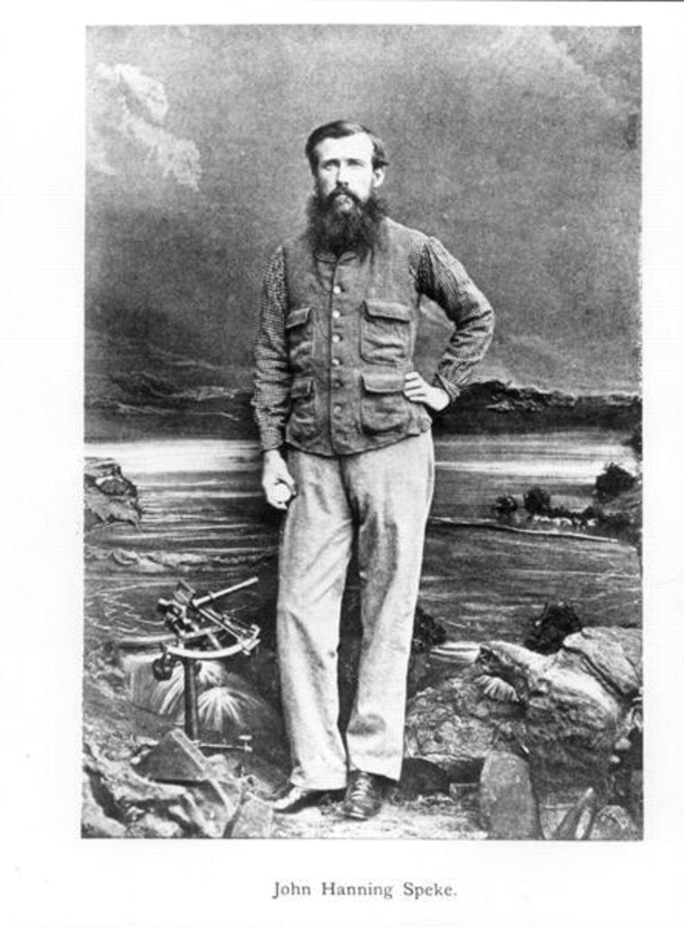 Detail of Portrait of John Hanning Speke by English School