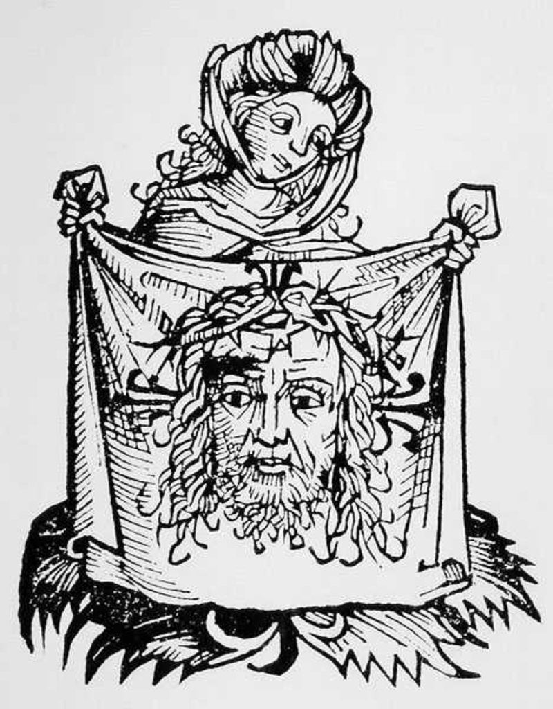 Detail of St. Veronica by German School