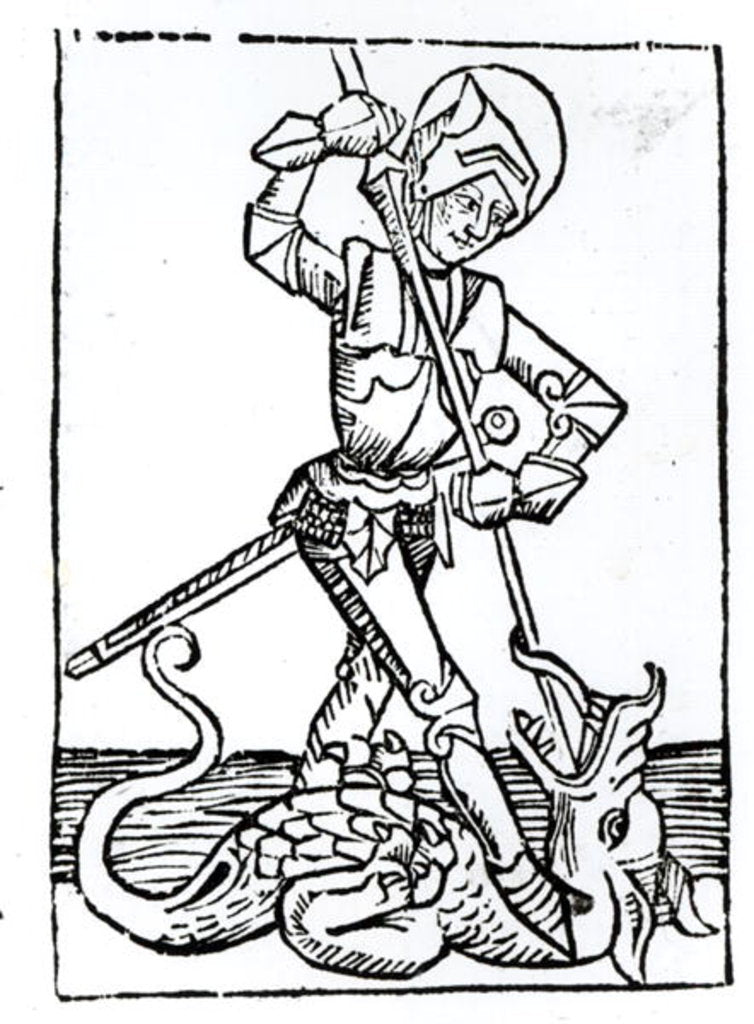 Detail of St. George by German School