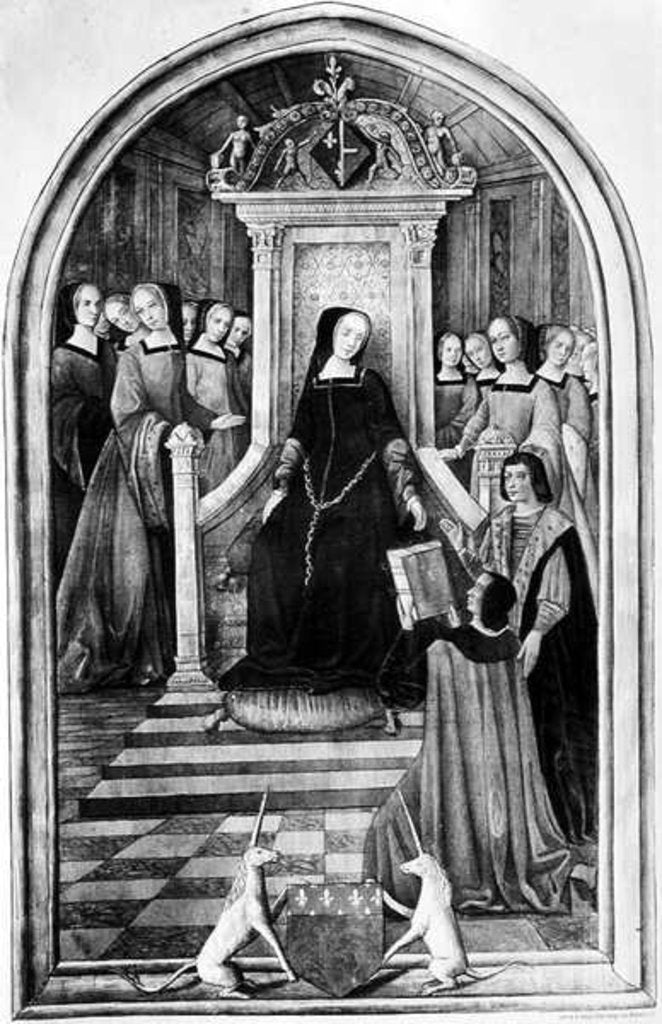 Detail of Homage to Louise de Savoie at Amiens in 1518 by French School