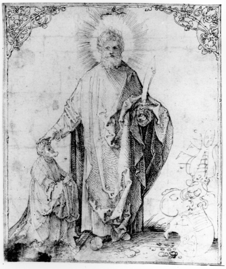 Detail of St. Bartholomew by German School