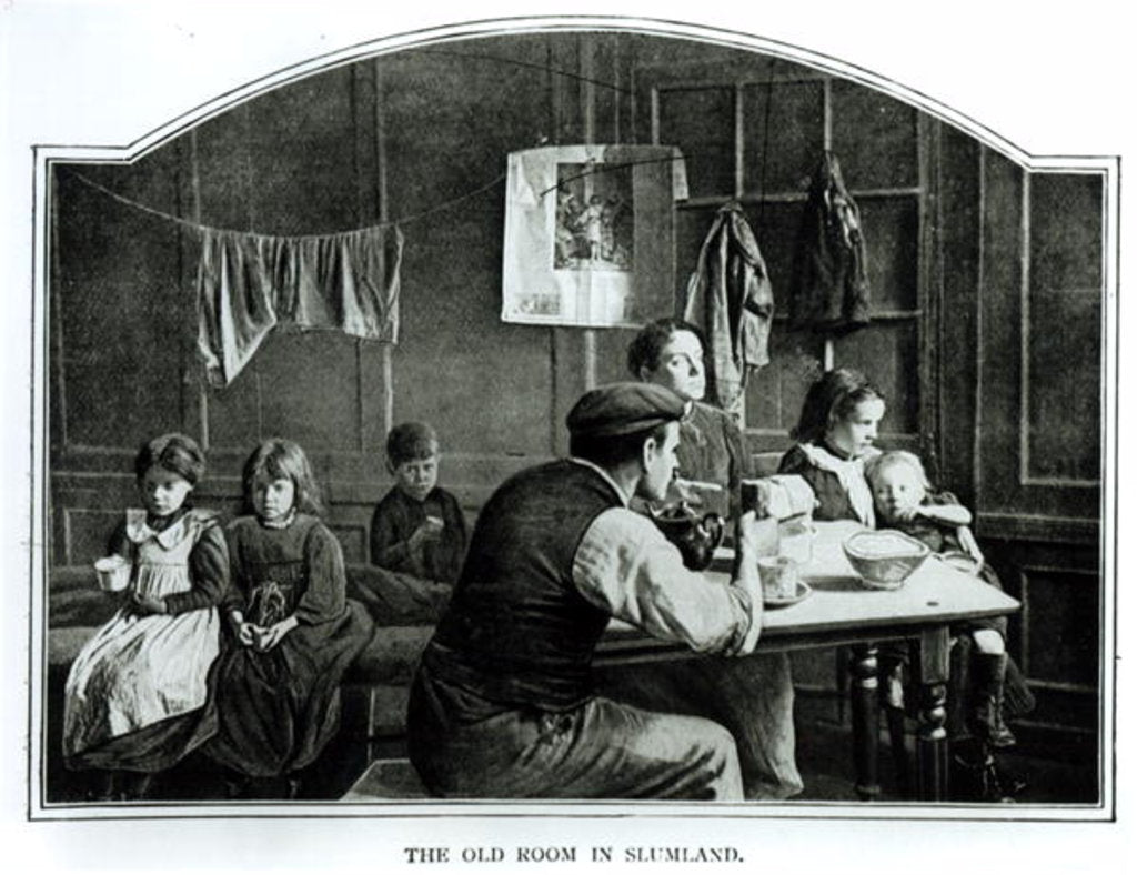 Detail of The Old Room in Slumland by English Photographer