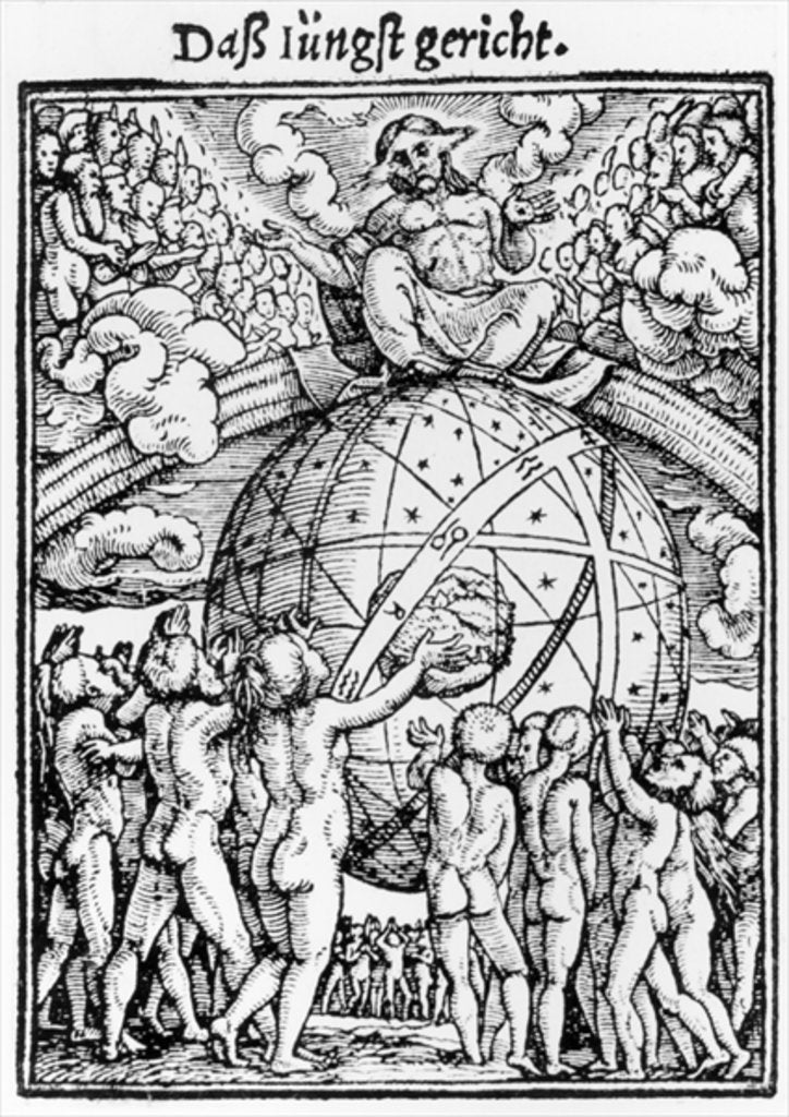 Detail of The Last Judgement by Hans Holbein the Younger