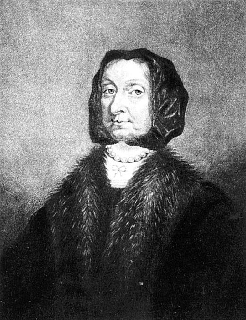 Detail of Portrait of Elizabeth Cromwell by English School