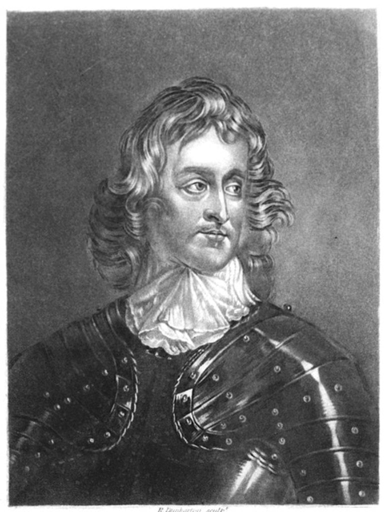 Detail of Major General John Lambert illustration from 'Portraits of Characters Illustrious in British History' by English School
