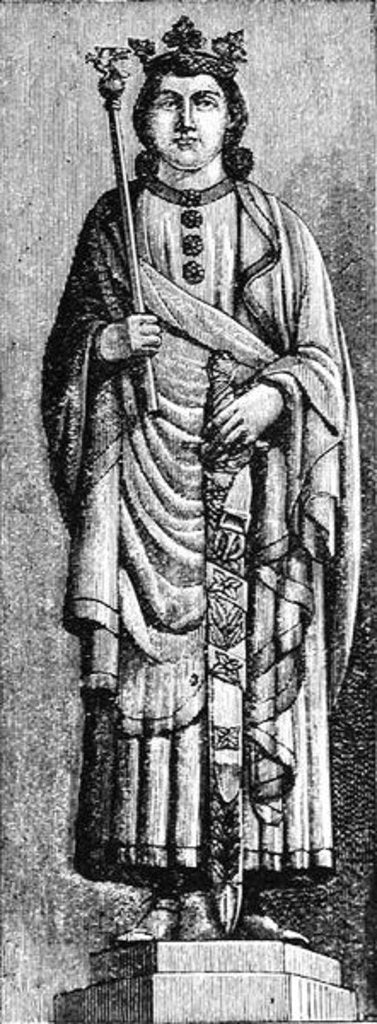 Detail of Alfonso X 'the Wise', King of Castile by English School