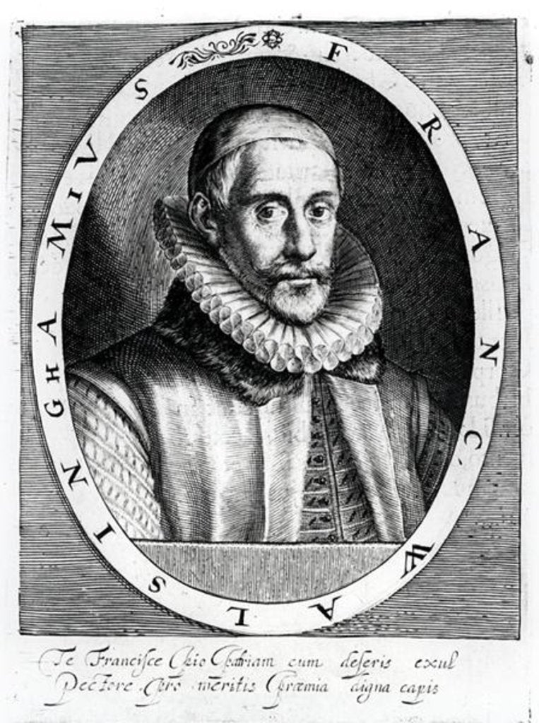 Detail of Portrait of Sir Francis Walsingham by English School