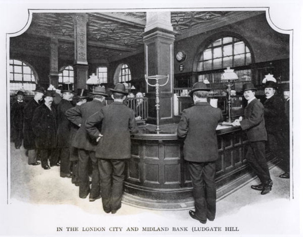 Detail of Florentine Bank by Italian School