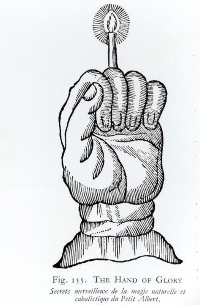 Detail of The Hand of Glory by School English