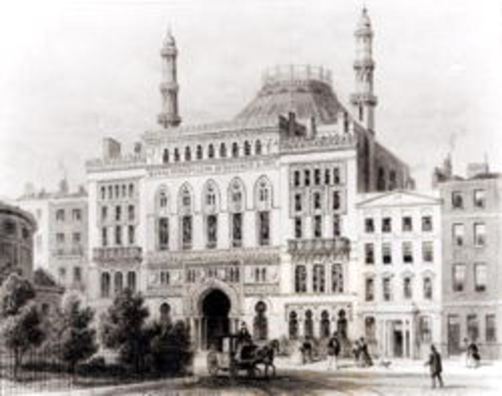 Detail of View of the Royal Panopticon of Science and Art, 1825 by Thomas Hosmer Shepherd