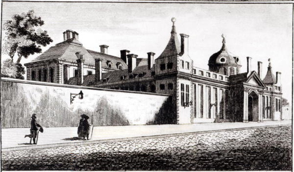 Detail of The British Museum in Great Russell Street, London by School English