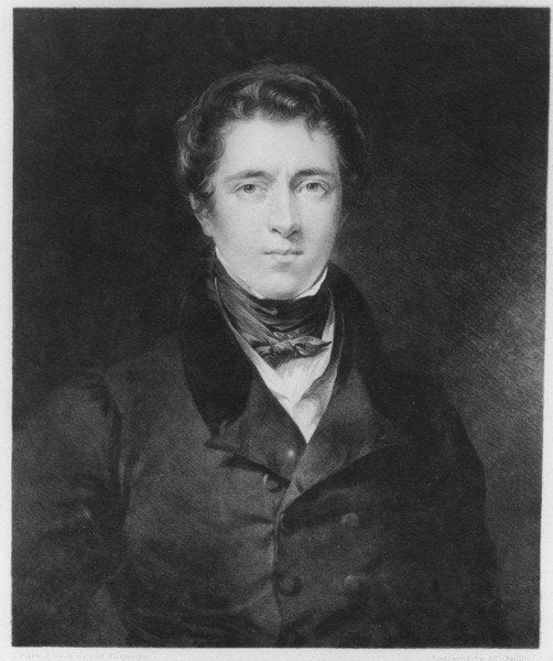 Detail of Richard Parkes Bonington by Margaret Sarah Carpenter