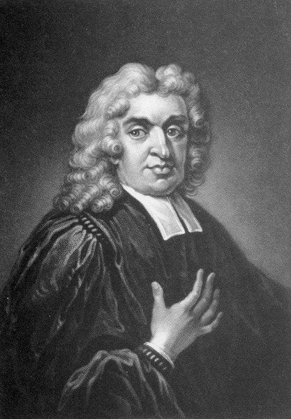 Detail of Francis Blomefield, c.1800 by English School