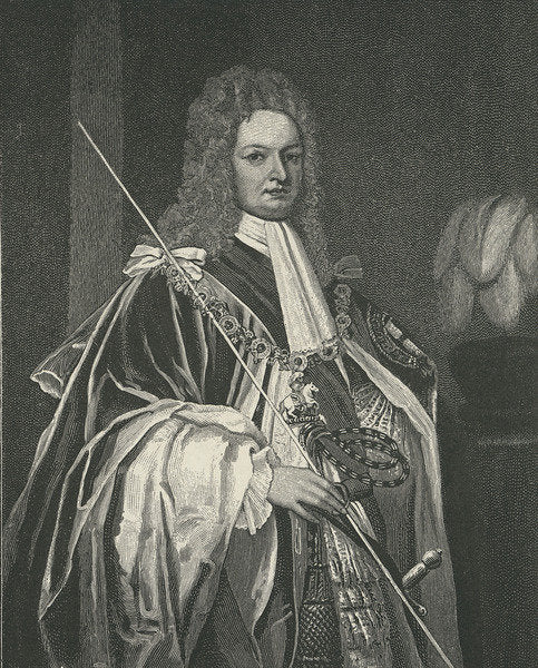 Detail of Robert Harley, 1st Earl of Oxford and Mortimer by English School