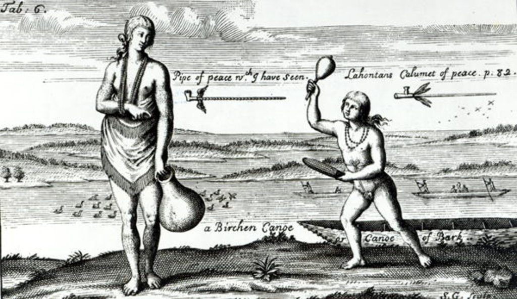 Detail of A Chief Lady of Pomeiock by Theodor de Bry