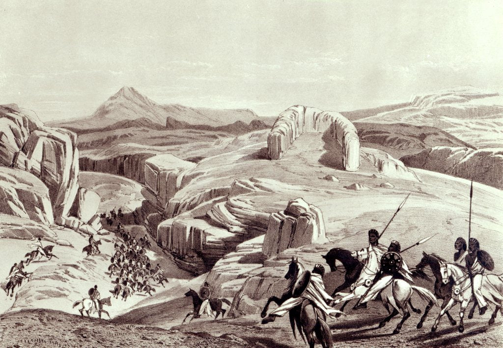 Detail of Wadela Plateau by Richard Rivington Holmes
