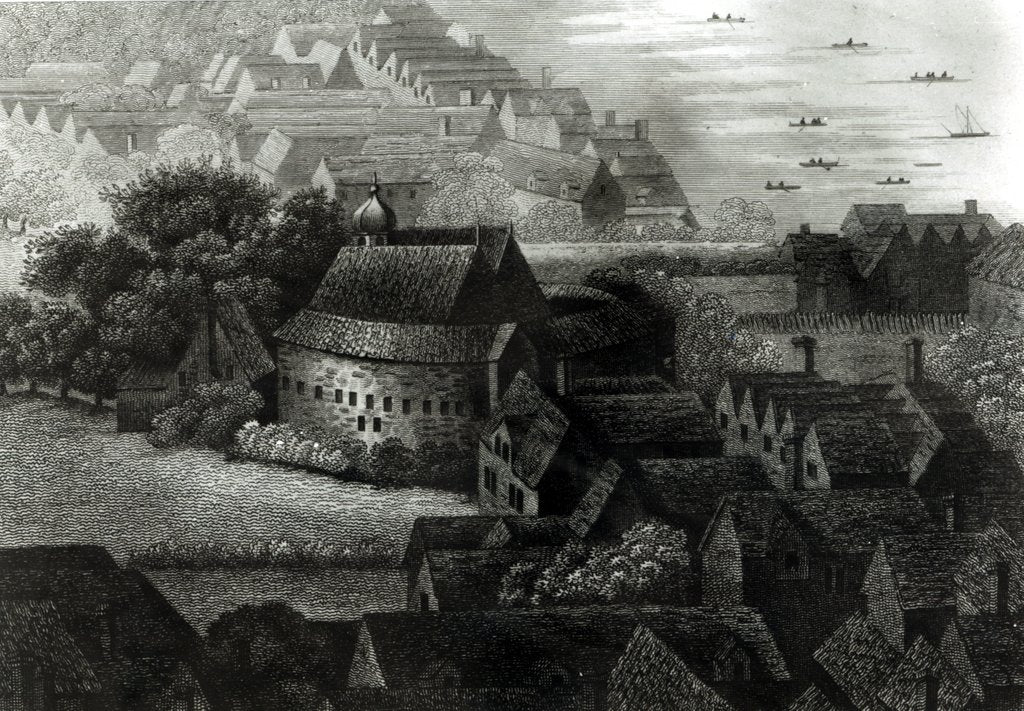 Detail of Bear Garden, 1647 by Wenceslaus Hollar