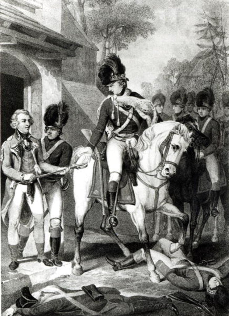 Detail of Field Marshall Earl Harcourt by American School