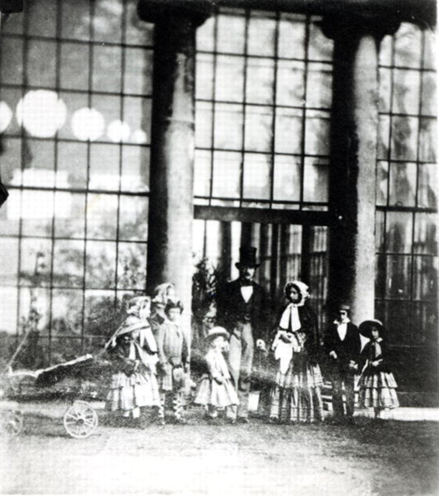 Detail of Queen Victoria and Prince Albert with their Children by Roger Fenton