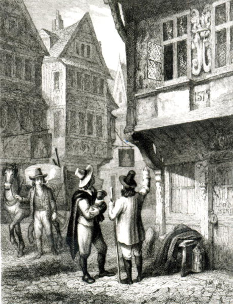 Detail of The Dead Cart by George Cruikshank