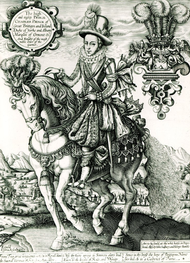Detail of Portrait of Charles I as a Prince by English School