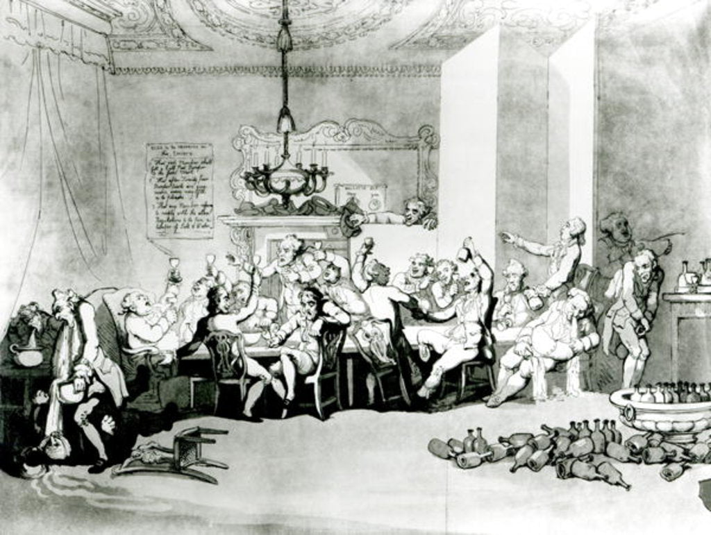 Detail of The Brilliants, 1801 by Thomas Rowlandson