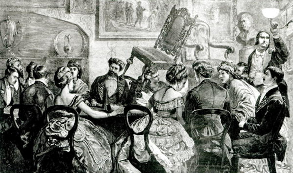 Detail of Witchcraft, 1871 by English School