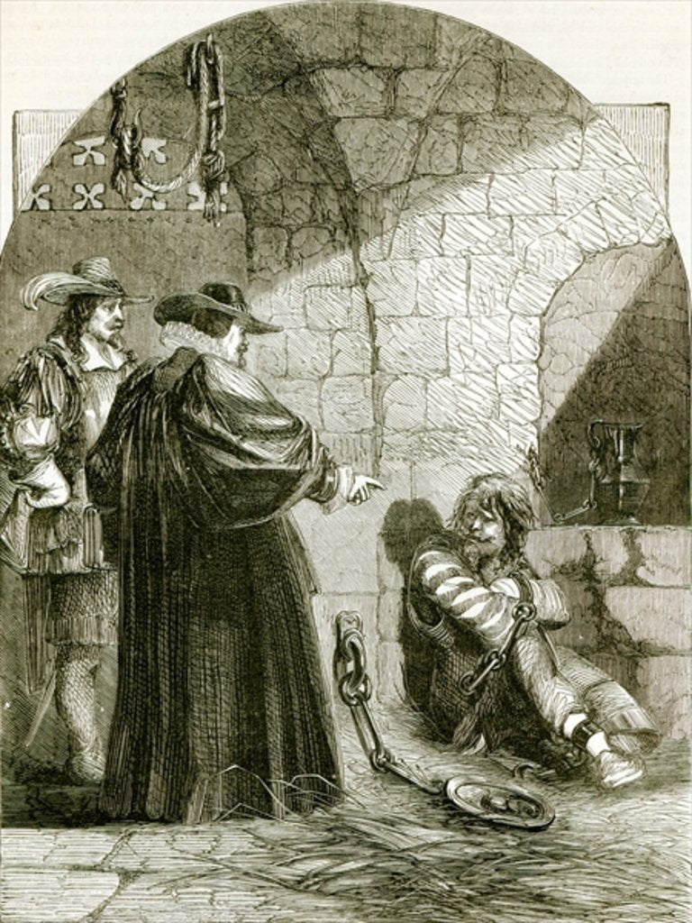 Detail of Felton in Prison by School English