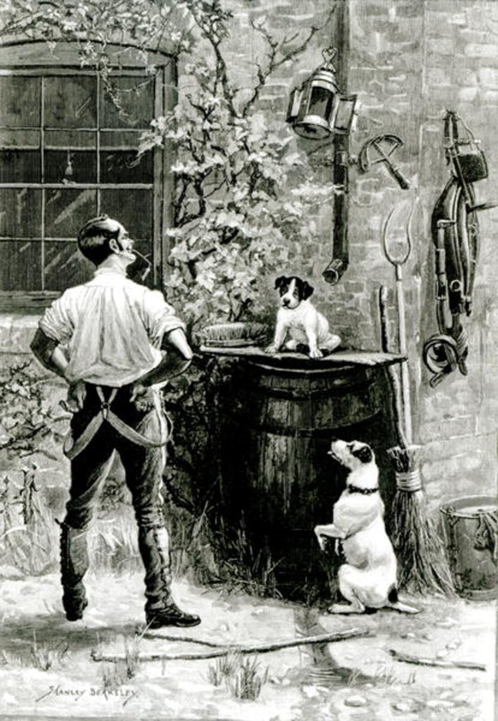 Detail of The Survival of the Fittest by Stanley Berkeley