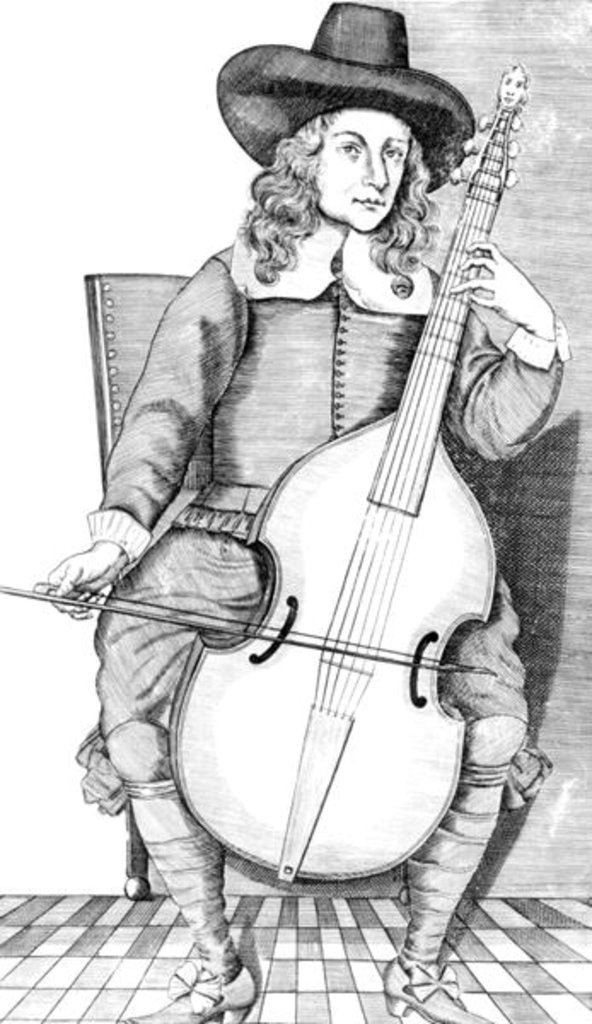 Detail of How the Viol is tuned by English School