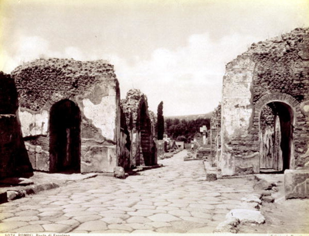 Detail of Portraits of Roman Emperors by Henry R. Cook