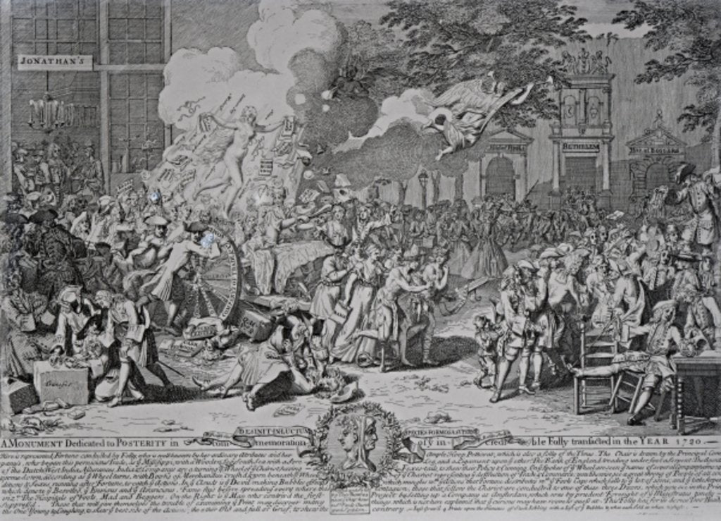 Detail of A Monument dedicated to Posterity, 1720 by Bernard Picart