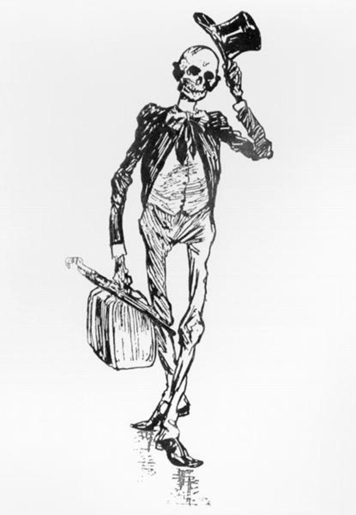 Detail of King Cholera, c.1832 by English School