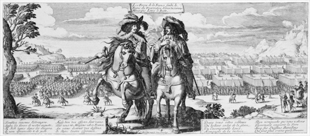 Detail of The Victories of Louis the Just, 1627 by French School