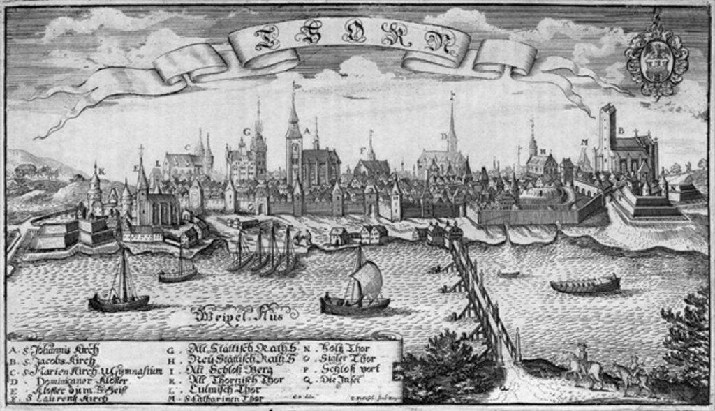 Detail of Torun, Poland by German School