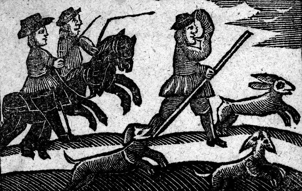 Detail of Hunting Scene by School English