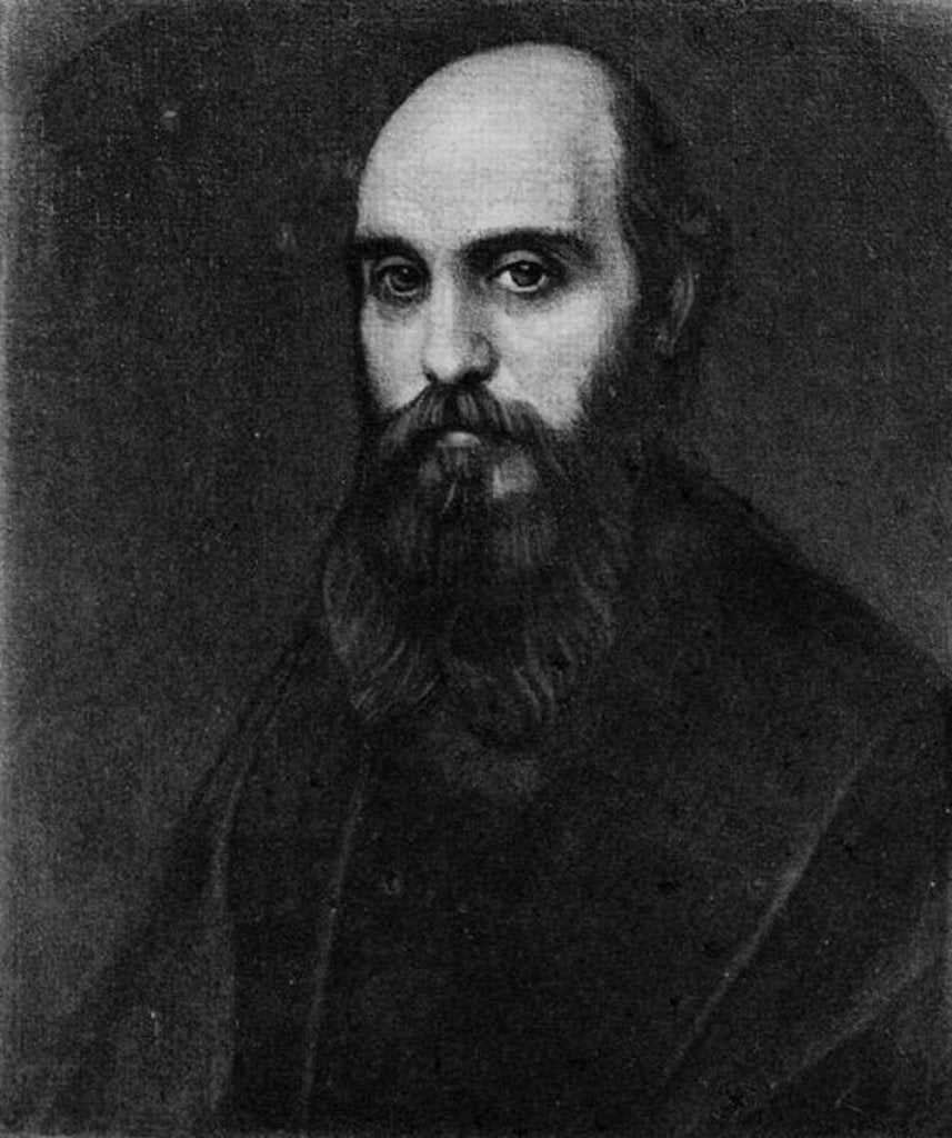 Detail of Portrait of William Michael Rossetti, 1864 by Alphonse (after) Legros