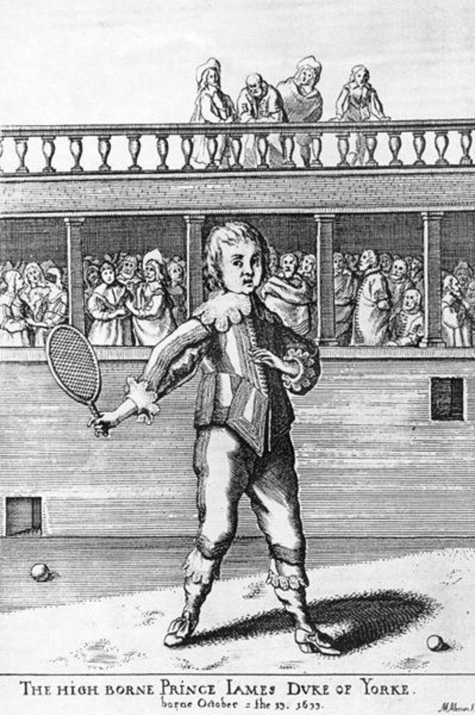 Detail of Prince James Duke of York by Matthaus the Elder Merian