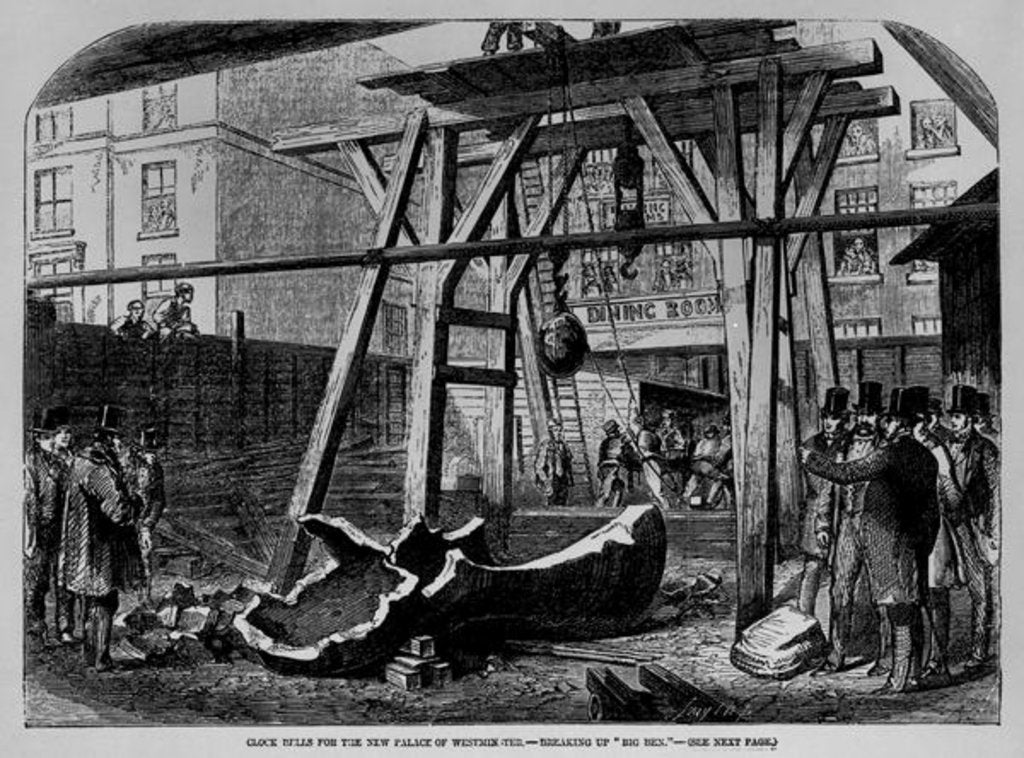 Detail of Breaking up Big Ben by English School