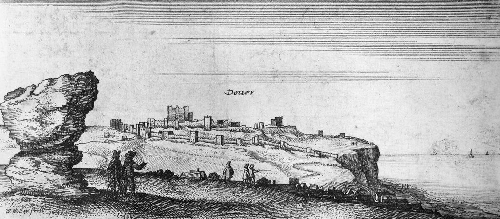 Detail of View of Dover Castle by School English