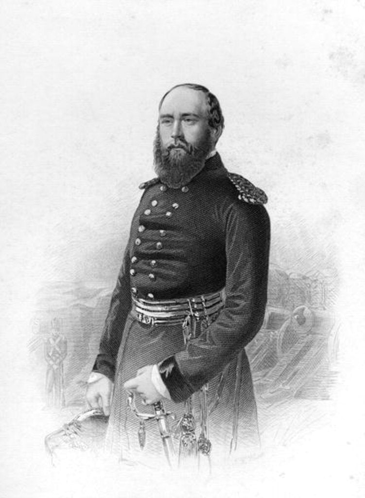 Detail of Portrait of H.R.H. The Duke of Cambridge by School English