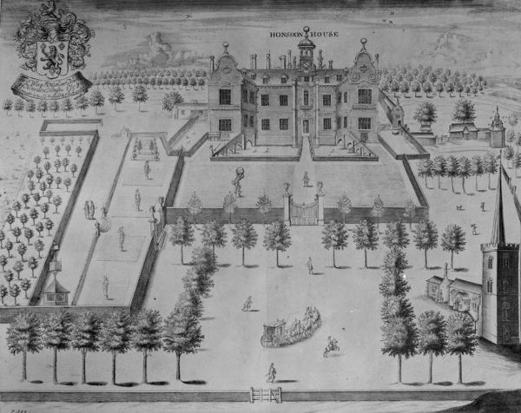 Detail of Hunsdon House by School English