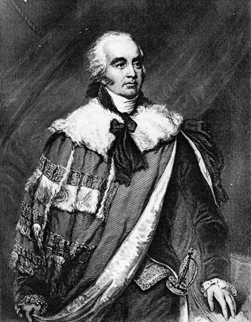 Detail of Portrait of Gilbert Eliot by English School